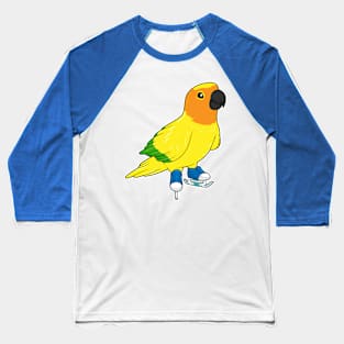 Parrot Ice skating Ice skates Baseball T-Shirt